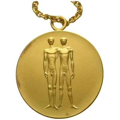 Gold Medal - Olympic Games Munich back