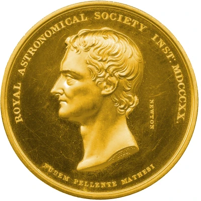 Gold Medal - Royal Astronomical Society ND front