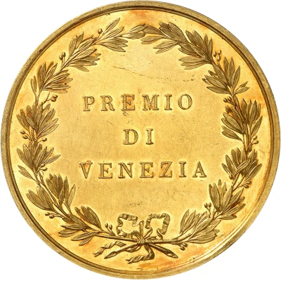 Gold Prize Medal - Imperial Academy of Fine Arts Venice ND back