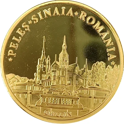 Golden World Coin - Peles Castle ND front