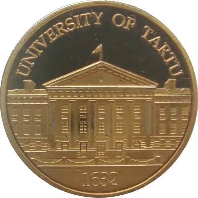 Golden World Coin - University of Tartu ND front