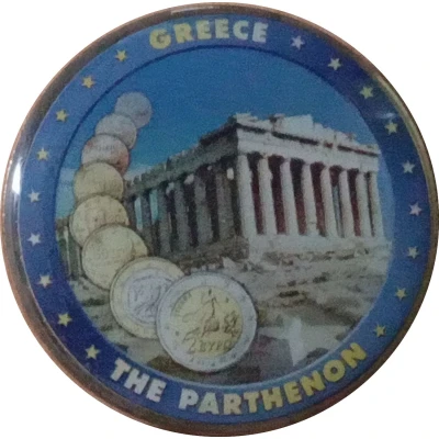 Greece The Parthenon ND front