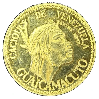 Guaicamacuto (Indian chiefs of Venezuela) ND front