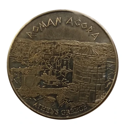 Hellenic Heritage Collectors Coin - Athens (Roman Agora) ND front