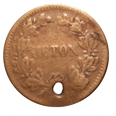 JETON - Napoleon III ND back