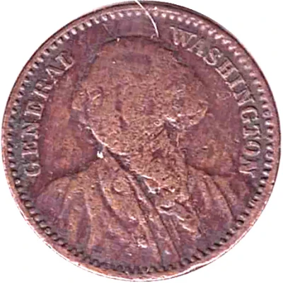 Jeton - General Washington ND front