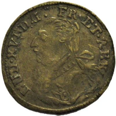 Jeton - Louis XVI - Guerrier en arme, par Ulrich Dorn ND front