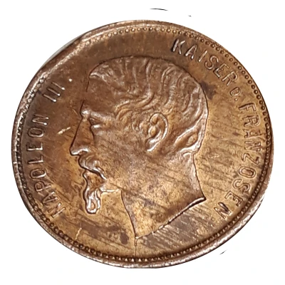 Jeton Napoléon III ND front