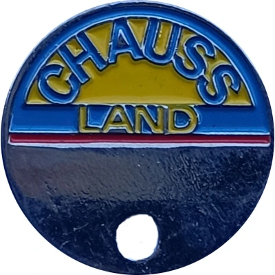 Jeton de chariot - Chauss Land - Coupe de France 2000 ND front