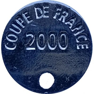 Jeton de chariot - Chauss Land - Coupe de France 2000 ND back