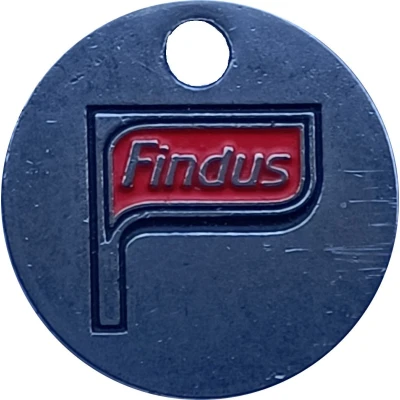 Jeton de chariot - Findus - Heureusement, il y a Findus ND front