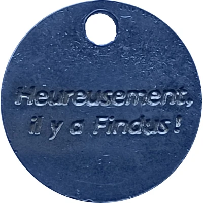 Jeton de chariot - Findus - Heureusement, il y a Findus ND back