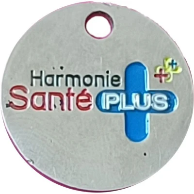 Jeton de chariot - Harmonie santé plus ND front