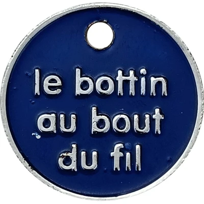Jeton de chariot - Le bottin au bout du fil - 118 007 ND back