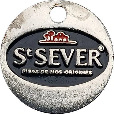 Jeton de chariot - Saint Sever - Fiers de nos origines ND front