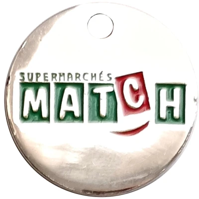 Jeton de chariot - Supermarchés MATCH ND front