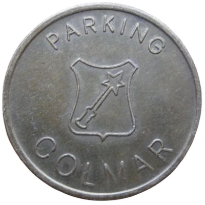 Jeton de parking - Ville de Colmar [68] ND front