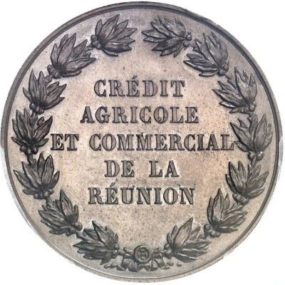 Jeton du Crédit agricole et commercial de la Réunion [974] front