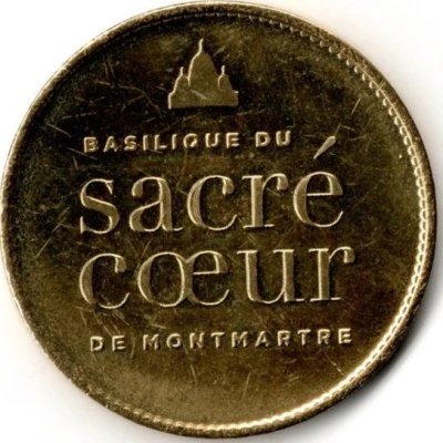 Jeton touristique - Arthus Bertrand - Montmartre - Basilique du Sacré-cœur ND front
