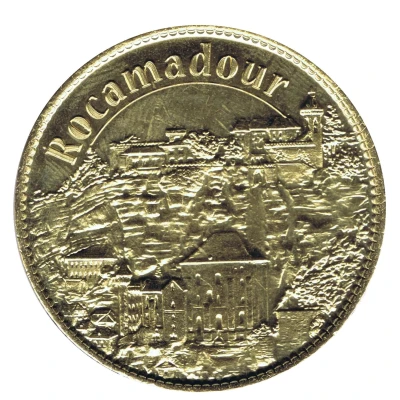 Jeton touristique - Arthus Bertrand - Notre Dame de Rocamadour ND front