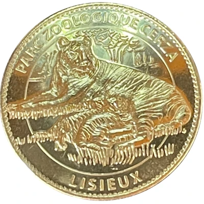 Jeton touristique - Arthus Bertrand - Parc zoologique CERZA - Lisieux front