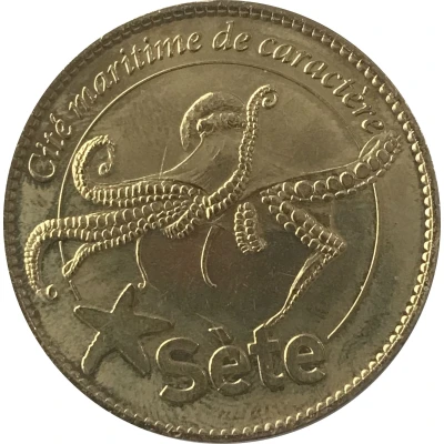 Jeton touristique - Arthus Bertrand - Sète - Cité maritime de caractère ND front