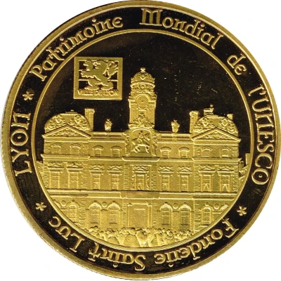 Jeton touristique - Fonderie Saint Luc – Lyon – Patrimoine Mondial de l’UNESCO ND back