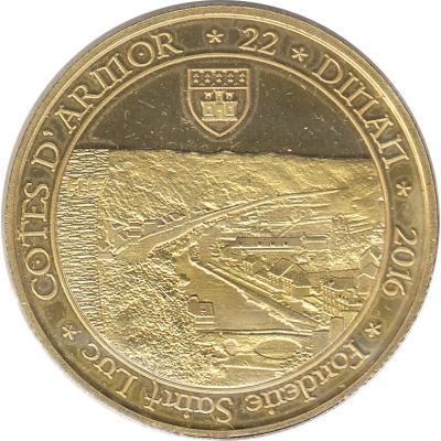Jeton touristique - Fonderie Saint Luc - Dinan - Côtes d'Armor front