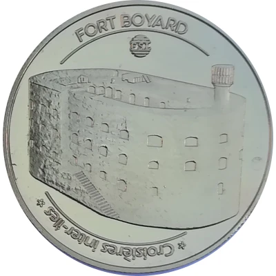 Jeton touristique - Fonderie Saint Luc - Fort Boyard - Tigre ND front