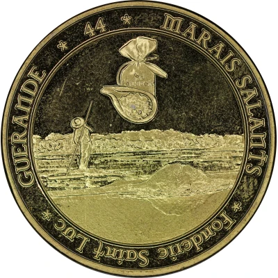 Jeton touristique - Fonderie Saint Luc - Guérande 44 ND front