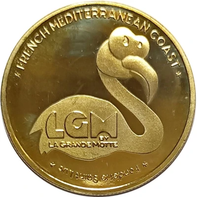 Jeton touristique - Fonderie Saint Luc - La Grande Motte 2 ND front