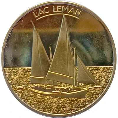 Jeton touristique - Fonderie Saint Luc - Lac Léman ND front