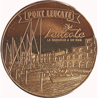 Jeton touristique - Fonderie Saint Luc - Leucate - Le port ND front