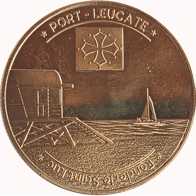 Jeton touristique - Fonderie Saint Luc - Leucate - Le port ND back