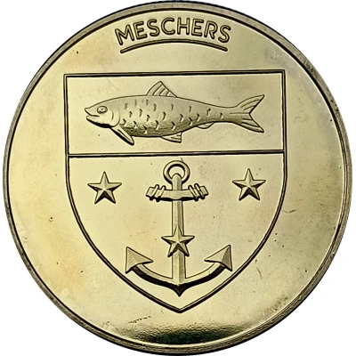 Jeton touristique - Fonderie Saint Luc - Meschers (Armoiries) ND back