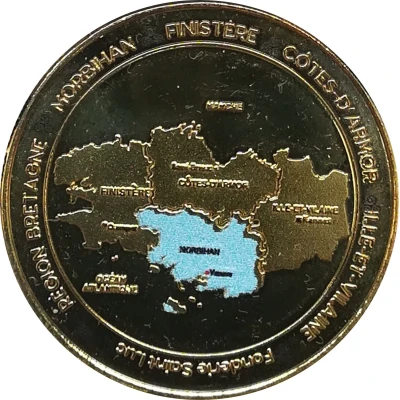 Jeton touristique - Fonderie Saint Luc - Morbihan - Vannes ND front