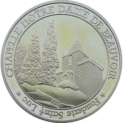 Jeton touristique - Fonderie Saint Luc - Moustiers Sainte-Marie (Chapelle notre Dame de Beauvoir) ND front