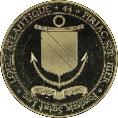 Jeton touristique - Fonderie Saint Luc - Piriac sur mer 44 ND back