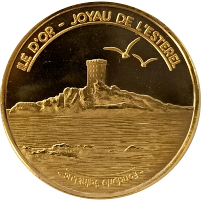 Jeton touristique - Fonderie Saint Luc - Saint-Raphaël - l'Île d'or, joyau de l'Esterel ND front