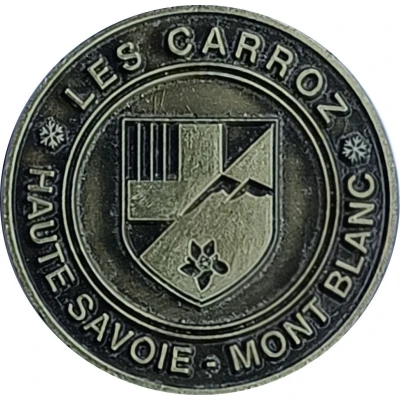 Jeton touristique - Haute Savoie - Mont Blanc - les Carroz ND front