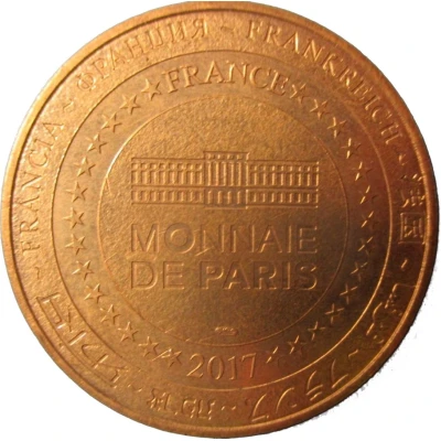 Jeton touristique - Monnaie de Paris - Aéroscopia Le Dakota back