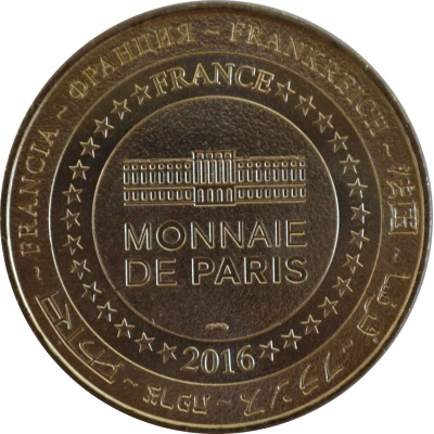 Jeton touristique - Monnaie de Paris - Bordeaux - Cap Sciences back