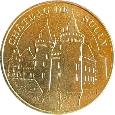 Jeton touristique - Monnaie de Paris - Château de Sully front