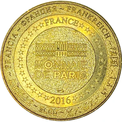 Jeton touristique - Monnaie de Paris - Château du Hohlandsbourg back