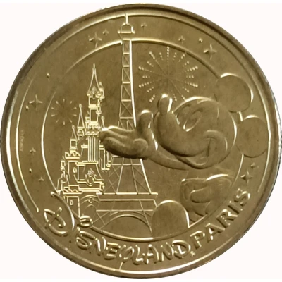 Jeton touristique - Monnaie de Paris - Disneyland Paris Mickey front