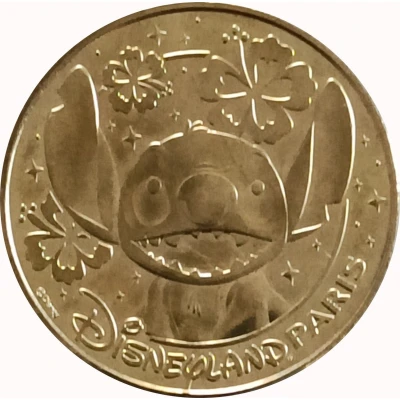Jeton touristique - Monnaie de Paris - Disneyland Paris Stitch front