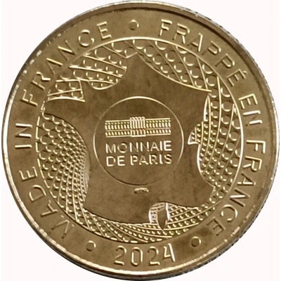 Jeton touristique - Monnaie de Paris - Disneyland Paris Stitch back