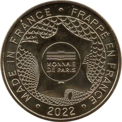 Jeton touristique - Monnaie de Paris - France - FFF back