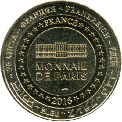 Jeton touristique - Monnaie de Paris - Grand La Gallo - Romaine back