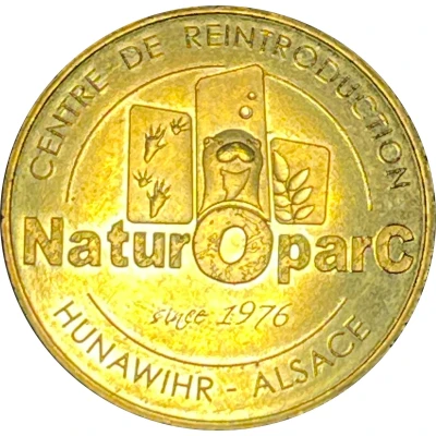 Jeton touristique - Monnaie de Paris - Hunawihr - Alsace front